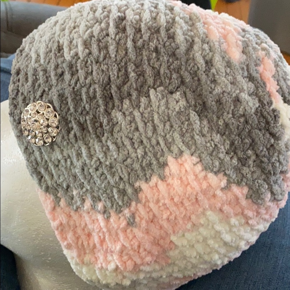 Messy bun hat